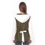 Cardigan Sweater Jacke mit Kapuze 2 Farbig;