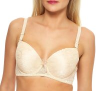 Damen BH Bra wattiert Bügel-BH Büstenhalter aus...