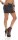 Damen Minirock  Grafit S/M 36/38