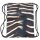 Turnbeutel Swag Jutebeutel Gym Bag Backbag Beutel mit verschiedenen Motiven Zebra