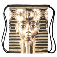 Turnbeutel Swag Jutebeutel Gym Bag Backbag Beutel mit verschiedenen Motiven Pharao gold