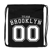 Turnbeutel Swag Jutebeutel Gym Bag Backbag Beutel mit verschiedenen Motiven Brooklyn
