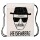 Turnbeutel Swag Jutebeutel Gym Bag Backbag Beutel mit verschiedenen Motiven Heisenberg weiß