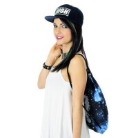 Turnbeutel Swag Jutebeutel Gym Bag Backbag Beutel mit verschiedenen Motiven Einhorn