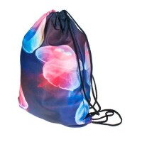 Turnbeutel Swag Jutebeutel Gym Bag Backbag Beutel mit verschiedenen Motiven Quallen
