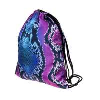 Turnbeutel Swag Jutebeutel Gym Bag Backbag Beutel mit verschiedenen Motiven Schlangenmuster