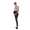Umstandsleggings Leggings mit Taschen Baumwolle; Pflaume 4XL/48