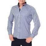 Herren Hemd  Langarm Slim Fit Bügelleicht;