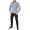 Herren Hemd  Langarm Slim Fit Bügelleicht;