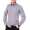 Herren Hemd  Langarm Slim Fit Bügelleicht; Grau-Dunkelgrau M