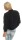 Damen Bomberjacke Flieger Pilotenjacke Biker; Schwarz S