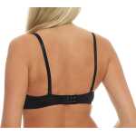 Damen Push-Up BH Bügel-BH mit Schleife und Spitze;