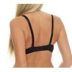 Damen Push-Up BH Bügel-BH mit Schleife und Spitze;
