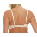 Damen Push-Up BH Bügel-BH mit Schleife und Spitze;