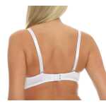 Damen Push-Up BH Bügel-BH mit Schleife und Spitze;