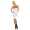 Damen Kleid Bandeaukleid Trägerlos Stretch Minikleid Party Clubwear S-XL