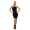 Damen Kleid Bandeaukleid Trägerlos Stretch Minikleid Party Clubwear S-XL