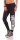 Damen Leggings LOVE FITNESS Baumwolle; Pflaume L/40