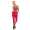 Umstandsleggings 3/4 Baumwolle Schwangerschaft Bauchbund EU Pink M/38
