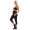 Umstandsleggings 3/4 Baumwolle Schwangerschaft Bauchbund EU Pflaume XL/42