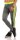 Damen Leggings Sporthose mit Neon Farben ;
