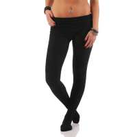 Damen Strumpfhosen Strümpfe Hose Socken; Schwarz 36/38