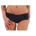 Damen kurzes Negligé mit Cups Nachtkleid Spitze mit Slip;