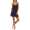Damen kurzes Negligé mit Cups Nachtkleid Spitze mit Slip;