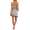 Damen kurzes Negligé mit Cups Nachtkleid Spitze mit Slip; Grau S