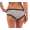 Damen kurzes Negligé mit Cups Nachtkleid Spitze mit Slip; Grau S