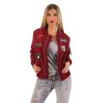 Damen Bomberjacke – Übergangsjacke mit...