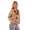Damen Bomberjacke – Übergangsjacke mit Strickkragen & Patches