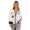 Damen Bomberjacke – Übergangsjacke mit Strickkragen & Patches