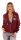 Damen Bomberjacke Jacke mit Patches Übergangsjacke; Bordo M/L