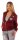 Damen Bomberjacke Jacke mit Patches Übergangsjacke; Bordo M/L