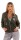 Damen Bomberjacke Jacke mit Patches Übergangsjacke; Khaki M/L