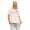 Damen IM COOL T-shirt Locker Rundhals Top Sommer Shirt Pastell mit Motiv silber Gr. S M 36 38, 1536