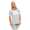 Damen IM COOL T-shirt Locker Rundhals Top Sommer Shirt Pastell mit Motiv silber Gr. S M 36 38, 1536