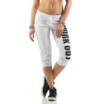Damen 3/4 Jogginghose mit "WORK OUT";...