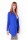 Damen Cardigan Umhang Poncho ; Blau S/M