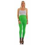 MAMA Umstands Leggings Baumwolle mit Taschen; Grün M