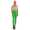 MAMA Umstands Leggings Baumwolle mit Taschen; Grün M