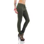 Damen Strechjeans Jeans Hüfthose Slimfit Hose;
