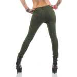 Damen Strechjeans Jeans Hüfthose Slimfit Hose;