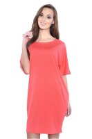 Damen Basic Kleid Dress;