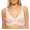 Damen Bra Bügelloser BH aus Spitze mit Schleife weicher BH; Beige 80 D