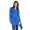 Damen Langarm Longshirt Bluse mit Rückenausschnitt;