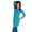 Damen Langarm Longshirt Bluse mit Rückenausschnitt;