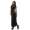 Damen Maxi Neckholder Sommerkleid mit Gürtel;