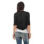 Damen 3/4 Ärmel Bluse  2-in-1 Tunika ink.Top ; S/M